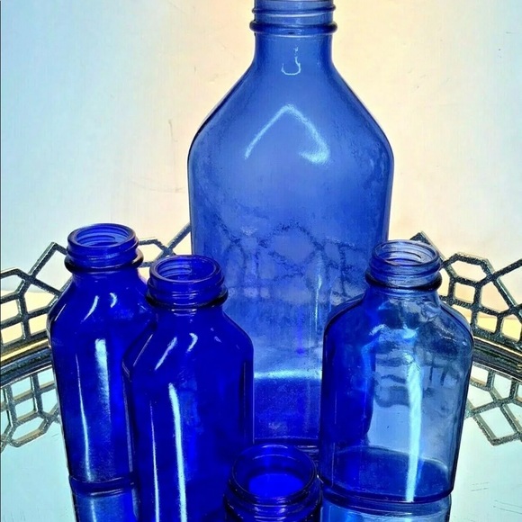 Other - SOLD 5 Medicine Bottles Vintage Apothecary #N1